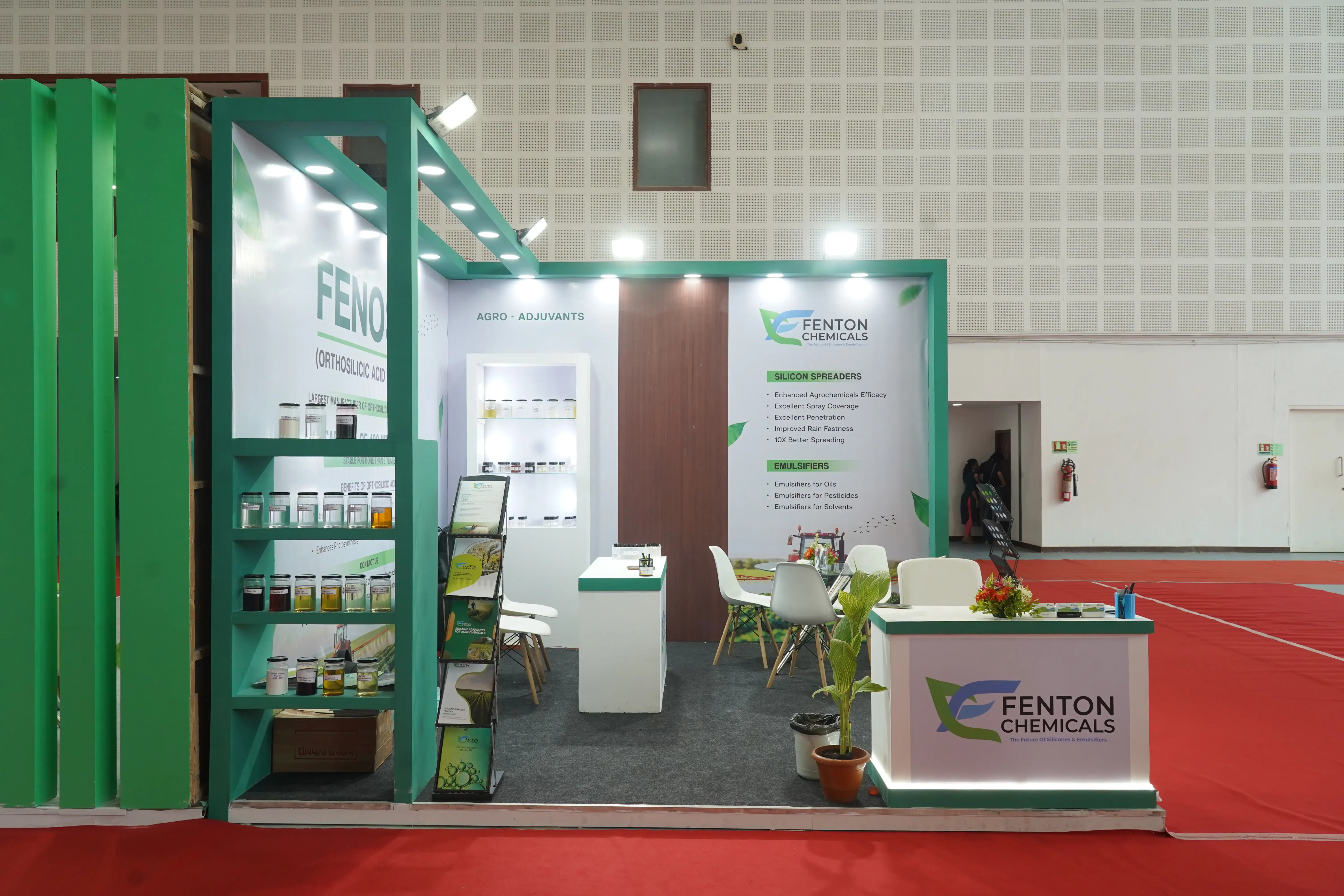 Fenton Chemicals exhibition booth